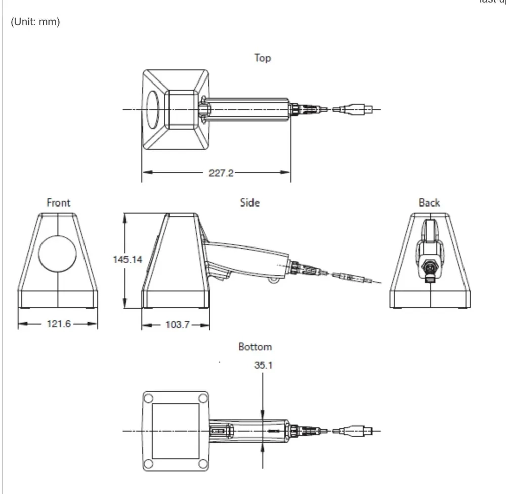 LVS-9585-DPM-HD модификация ручного верификатора Omron для проверки качества печати