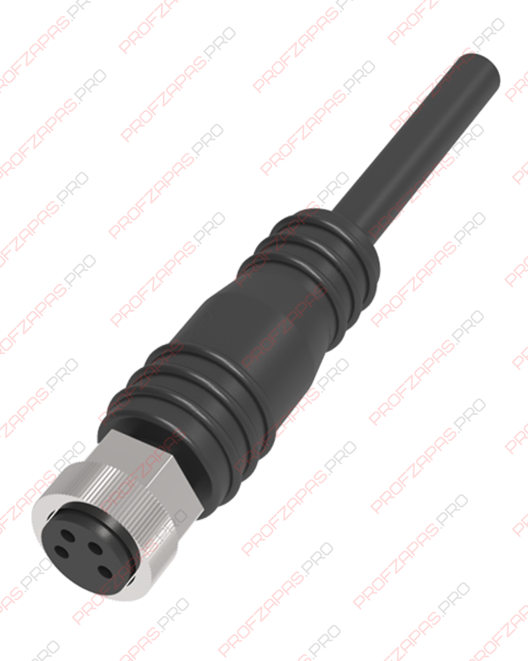 QE12-N4F20 Кабель с разъемом M12, 20 метров (М12)