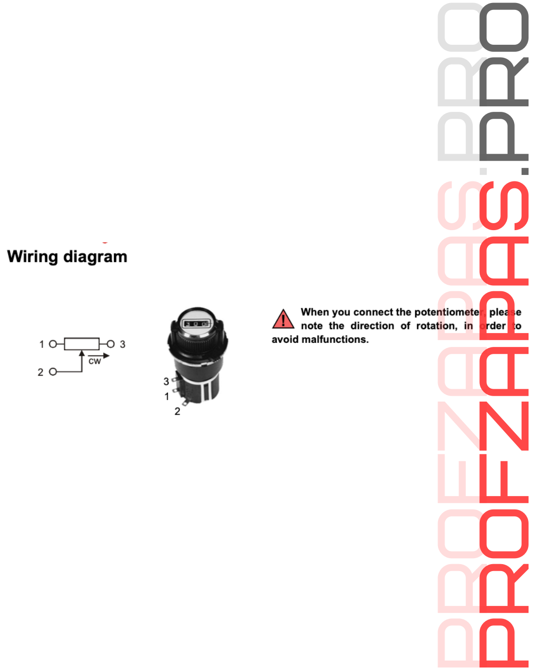 PD-3 ROPEX Контроллер температуры с потенциометром