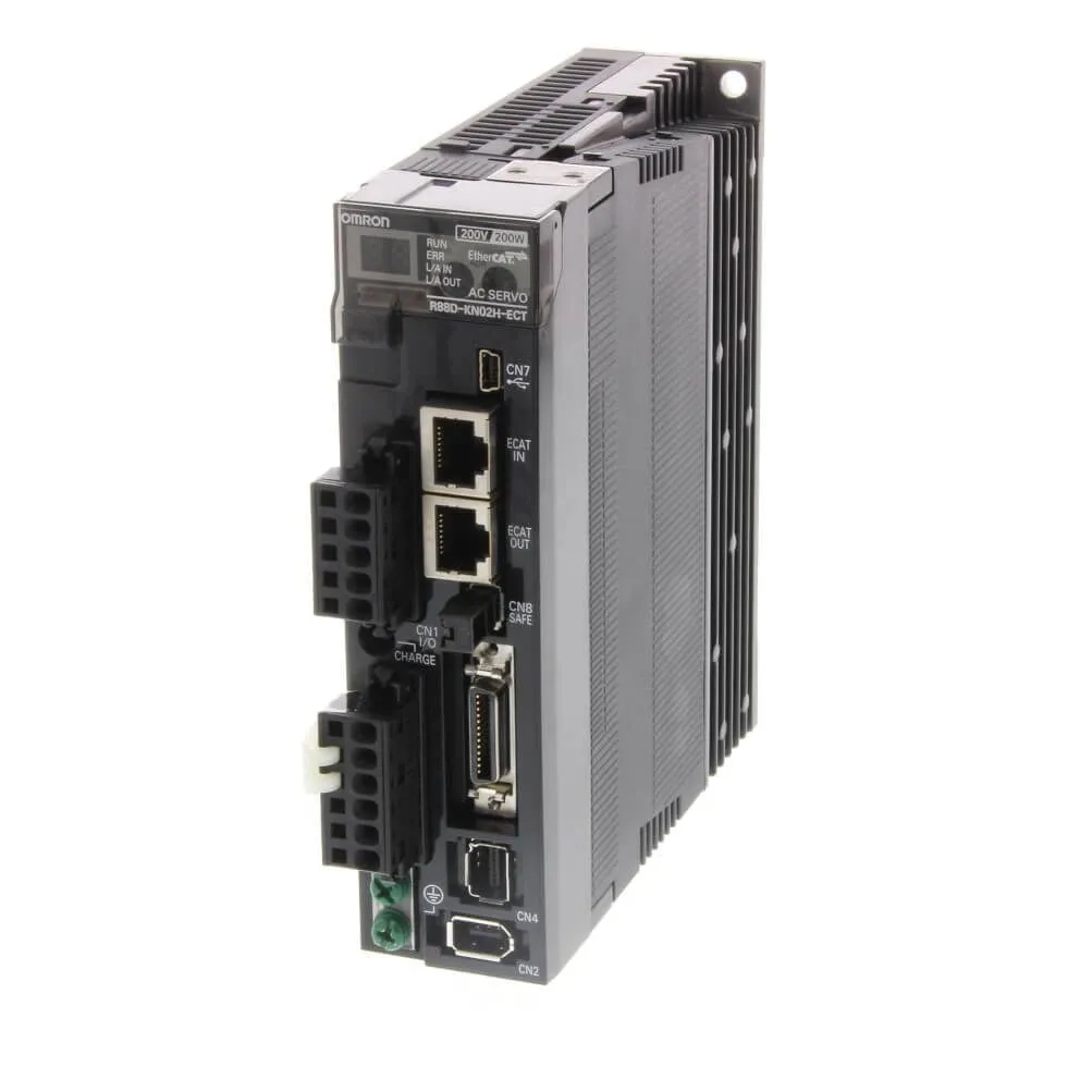 Omron R88D-KN02H-ECT-Z OMRON Сервоусилитель Accurax G5 EtherCAT 200 Вт 200В